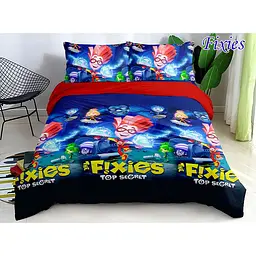Комплект постільної білизни TAG Tekstil 1.5-спальний 000209862 (Fixies)