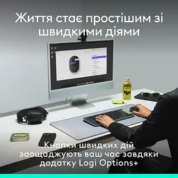 Миша Logitech POP Mouse Lilac, Bluetooth (910-007414) - мініатюра 4