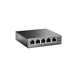 Комутатор NET SWITCH 5PORT 10/100M 4P POE TL-SF1005P TP-LINK - мініатюра 2