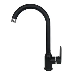 Змішувач для кухні Globus Lux Ontario GLO-0203S-BB Чорний