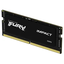 Пристрій для ноутбуків Kingston Fury 16 GB SO-DIMM DDR5 4800 MHz Impact (KF548S38IB-16) - мініатюра 9