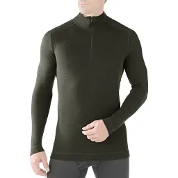 Термокофта Smartwool NTS Mid 250 Zip T L Olive