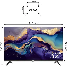Телевізор LED HAIER H32K801G - мініатюра 5