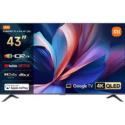 Телевізор Xiaomi TV A Pro 43` QLED Ultra HD 4K 2026 (L43MB-APME) UA [136713]