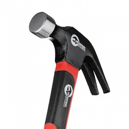 Молоток цвяходер столярний з ручкою з фібергласу 450 г INTERTOOL - мініатюра 6