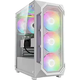 Корпус GAMDIAS AURA GC1 ELITE WH ARGB White (4711514500608) - мініатюра 5