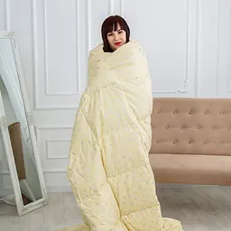Ковдра пухова MirSon Karmen №1855 Bio-Blue, 90% пух, євростандарт, 220x200, блакитна (2200003014273) - мініатюра 30