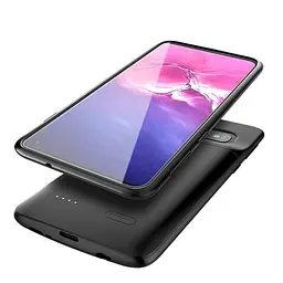 Чохол-акумулятор XON PowerCase для Samsung S10 5000 mAh Чорний (PCBS2110150B 2339) - мініатюра 3