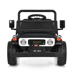 Дитячий електричний джип Bambi Toyota 12V одномісний до 50 кг Чорний (DE-169-E-907) - мініатюра 2