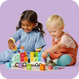 Конструктор LEGO DUPLO Вантажівка з абеткою 36 деталі (10421) - мініатюра 7