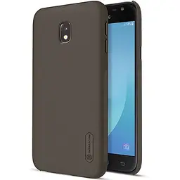 Чохол-накладка Nillkin Super Frosted Shield Samsung Galaxy J3 2017 (J330) Brown - мініатюра 7