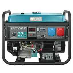 Konner & Sohnen Генератор бензиновий KS KS7000E1/3, 230/400В, 5/5.5кВт, 3Фазі, електростартер, 81кг