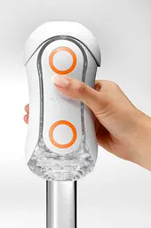 Мастурбатор Tenga Flip Orb Orange Crush помаранчевий - мініатюра 7