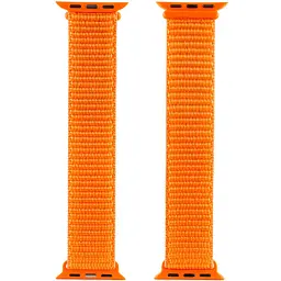 Ремінець Nylon для Apple Watch 38/40/41/42mm(ser.10) Помаранчевий / Orange