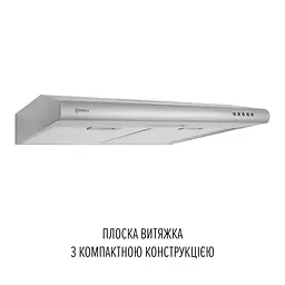 Витяжка плоска Perfelli PL 6124 I LED - мініатюра 2