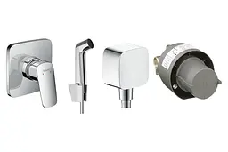 Гігієнічний душ Hansgrohe Logis E лійка хром 20200025