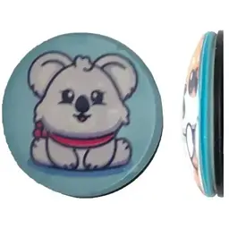Тримач Поп Сокет New Glass (Скло) Baby Koala №17
