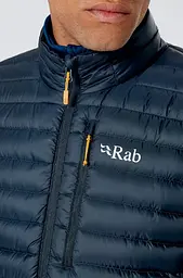 Чоловічий жилет Rab Microlight Vest L Темно-сірий - мініатюра 3