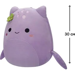 М'яка іграшка Squishmallows Монстрик Шон 30 см (SQCR05420) - мініатюра 4