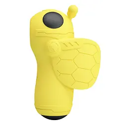 Вакуумний вібростимулятор Pretty Love Magic Bee Stimulator Yellow - мініатюра 3