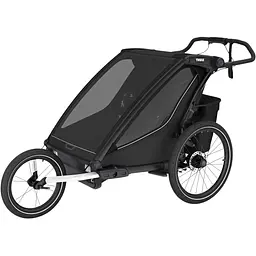 Дитяча коляска Thule Chariot Sport 2 Double (Black) (TH 10201031) - мініатюра 2