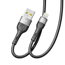 Кабель для подзарядки USB Ridea RC-XS51 X-Silicone USB-Lightning 12W 5V/2.4A 1.2 м Черный - миниатюра 5