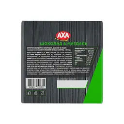 Батончик AXA з мигдалем, шоколадом, злаками та медом 90 г (3 шт. х 30 г) - мініатюра 2