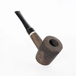Люлька для куріння Muxiang Ebony Wood 9 мм filter 163HT-026-1 (emb-1080) - мініатюра 2