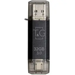 Флеш накопичувач USB 32Gb T&G Star TG009TC чорний Type-C / USB 3.0 (TG009TC-32GBK3)