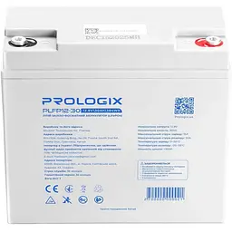 Акумуляторна батарея Prologix 12.8V 30AH 384Wh LiFePO4 (PLFP12-30)
