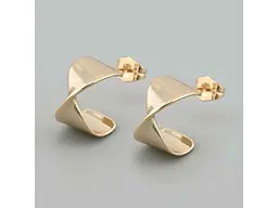 Сережки Xuping пусети Саллі 55793 15x10мм 5,5г позолота 18К