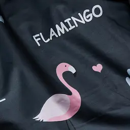 Комплект постільної білизни Moon&Star Satin Elit Flamingo Сімейний 2х160х220 см наволочки 2х40х60 см - мініатюра 8
