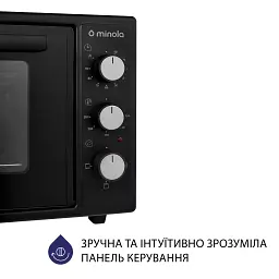 Електрична піч Minola FOE 4815 BL - мініатюра 3