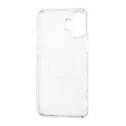 Чохол Silicone Clear Case with MagSafe iPhone 16 Plus Transparent - мініатюра 2