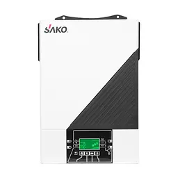 Автономний інвертор для сонячних панелей 6.2kW Sako SUNON IV 6.2KW/48V +120A MPPT, Off grid (42-00159) - мініатюра 3