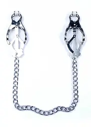Затискачі для сосків Fetish B - Series Exclusive Nipple Clamps No.11, 45 см (сріблястий)
