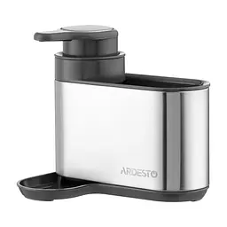 Органайзер для миючих засобів Ardesto Minimalism 8 х 12.7 х 16 см сірий (ARHB3102GS) - мініатюра 3