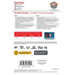 Карта пам'яті SanDisk 1TB microSD class 10 UHS-I U3 V30 Extreme (SDSQXAV-1T00-GN6MA) - мініатюра 6