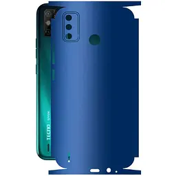 Защитная пленка StatusSKIN для Tecno Spark Go 2020 Корпус Винил Синий матовый