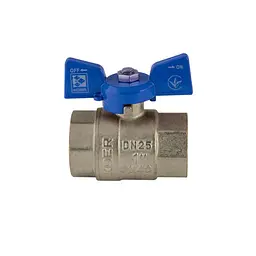 Кран кульовий Koer 1" ГГМ (KR.217.B) синій KR2718 - мініатюра 2