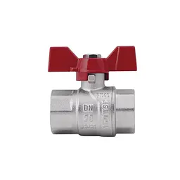 Кран кульовий SD Forte 3/4" ВР для води (метелик) SF602W20 - мініатюра 4