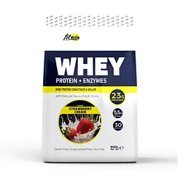 Сироватковий протеїн Whey — 900 г Strawberry Cream