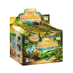Дисплей стретч-іграшок у вигляді тварини TIKI WIKI серії "Maxi" – Тікі Екзоленд (12 шт.) - мініатюра 1
