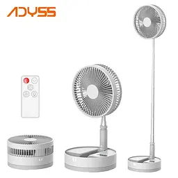 Портативний вентилятор Yopin Adyss P10 Fan Portable з дистанційним керуванням - мініатюра 2
