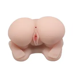 Мастурбатор з вібрацією Baile Soft And Smooth Pussy Ass Hole (тілесний) - мініатюра 3