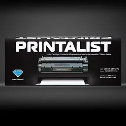 Картридж тон. PRINTALIST для Canon MF752Cdw/MF754Cdw/LBP673Cdw аналог Canon 069 Cyan ( 1900 ст.) (Canon-069C-PL) - мініатюра 4