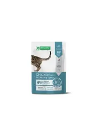Вологий корм для котів із зайвою вагою Nature's Protection Weight Control з куркою лососем тунцем пауч 100 г