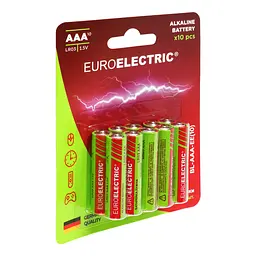 Батарейки Euroelectric AAA LR03 1,5V, 10 шт. - мініатюра 4