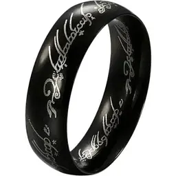 Кільце GeekLand The Lord of the Rings Absolute Ring Володар кілець Кільце Всевладдя чорне LOTR 166