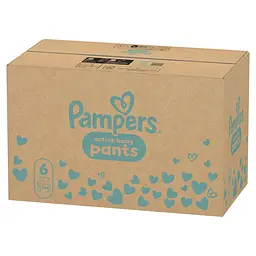 Набір підгузки-трусики Pampers Active Baby Pants Розмір 6 (13-19 кг) 144 шт.  - мініатюра 2